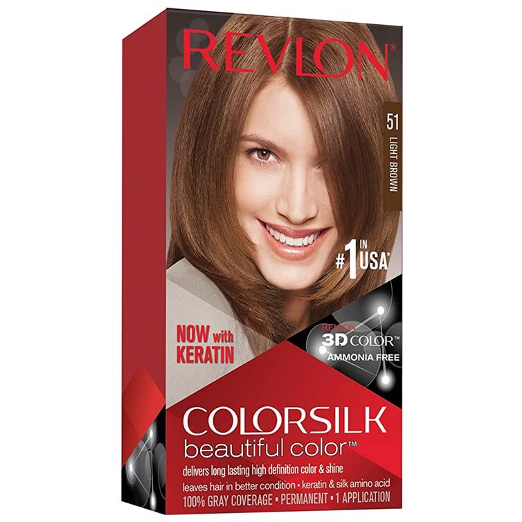 Revlon Colorsilk Hair Color 51 Light Brown
