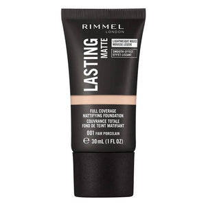 Rimmel London Lasting Matte Foundation 001 Fair Porcelain