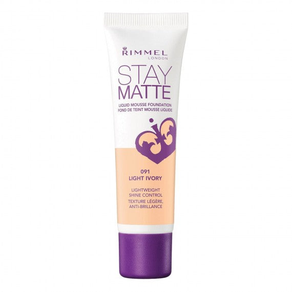 Rimmel Stay Matte Liquid Mousse Foundation Light Porcelain