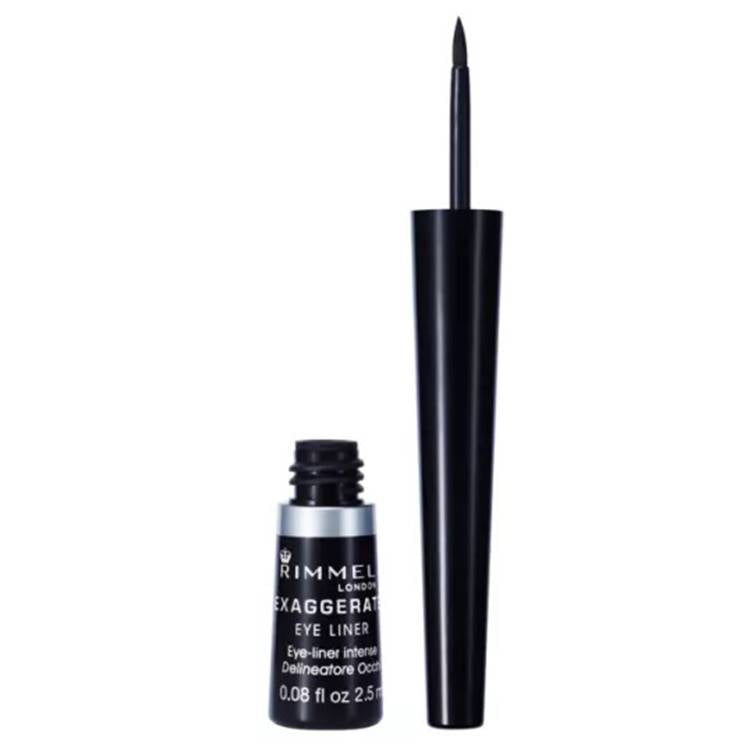 Rimmel London Exaggerate Liquid Eye Liner Black 01