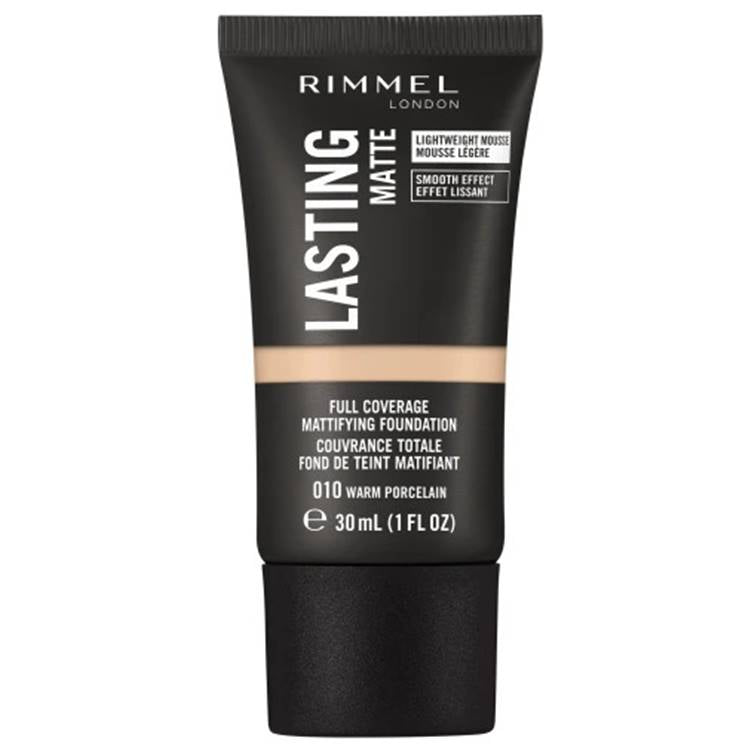 Rimmel London Lasting Matte Foundation 010 Warm Porcelain
