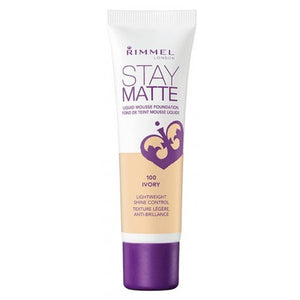 Rimmel London Stay Matte Liquid Mousse Foundation Ivory