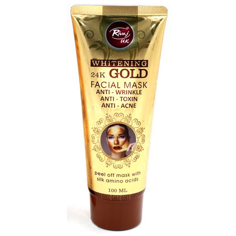 Rivaj Whitening 24K Gold Facial Mask 100ml