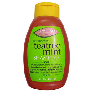 SPA HAUS Moisturizing Tea Tree Mint Shampoo 414ml