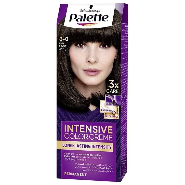Schwarzkopf Palette Intensive Color Creme 3-0 Dark Brown