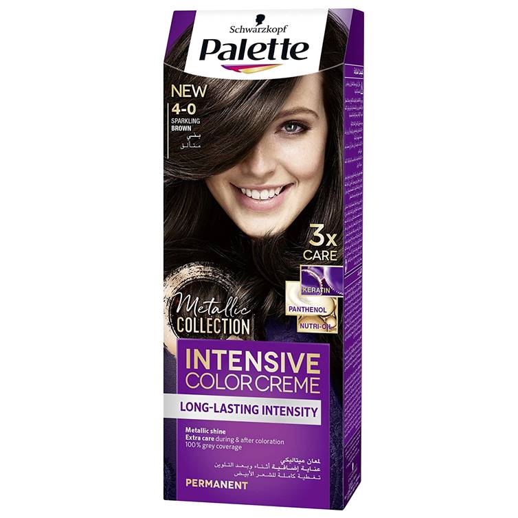 Schwarzkopf Palette Intensive Color Creme 4-0 Sparkling Brown