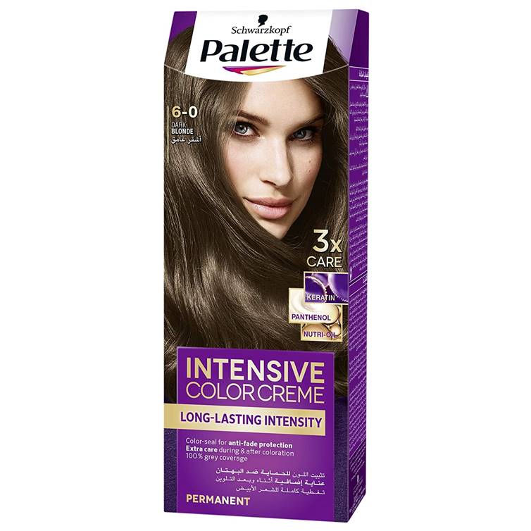 Schwarzkopf Palette Intensive Color Creme 6-0 Dark Blonde