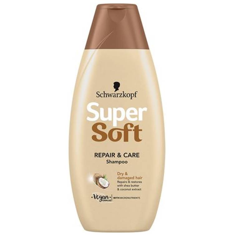 Schwarzkopf Supersoft Repair & Care Shampoo 400ml