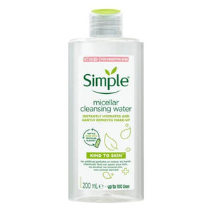 Simple Kind to Skin Soothing Micellar Cleansing Water 200ml