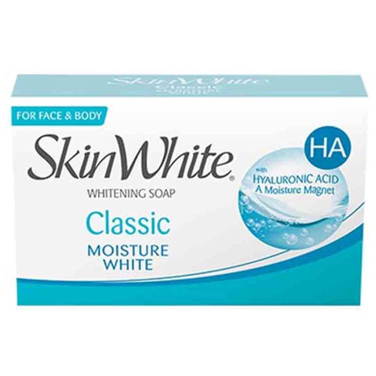 SkinWhite Classic Whitening Moisture Face & Body Soap 125g