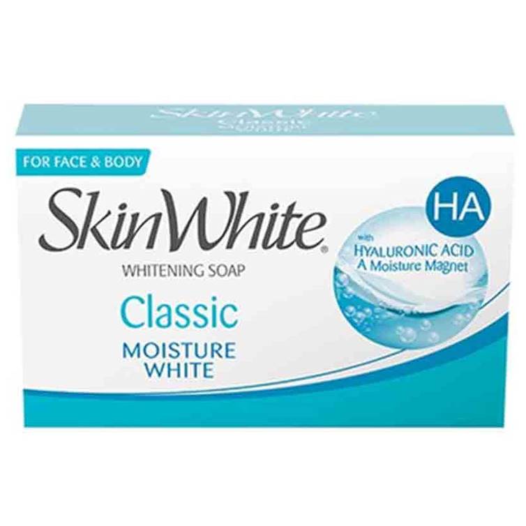 SkinWhite Classic Whitening Moisture Face & Body Soap 125g