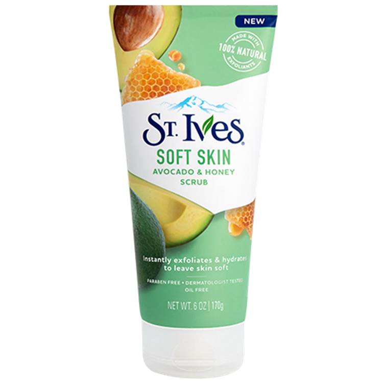 St. Ives Soft Skin Avocado & Honey Face Scrub