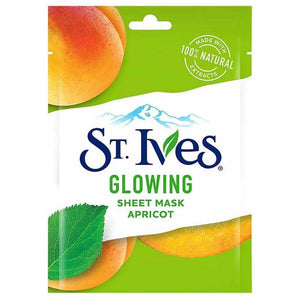 St. Ives Glowing Sheet Apricot Sheet Mask