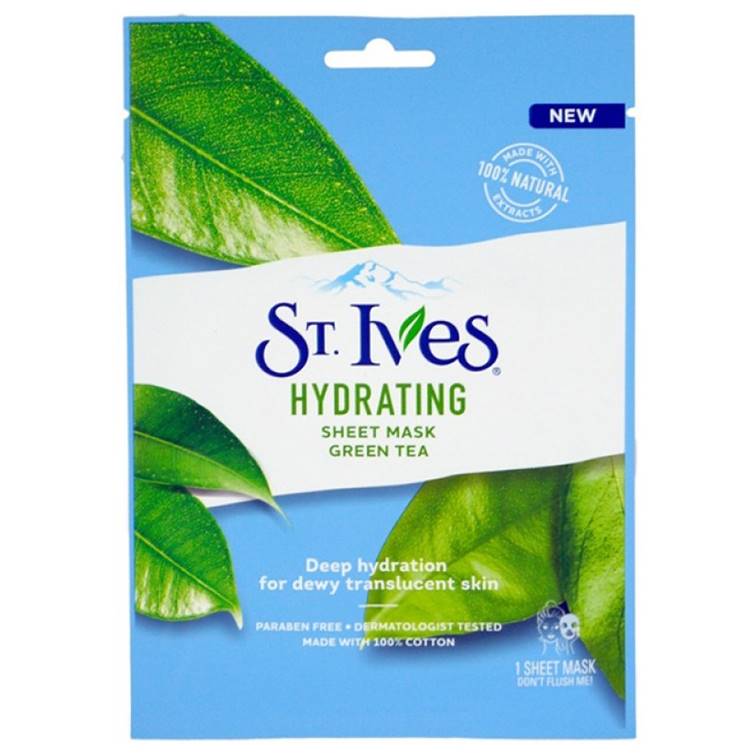 St. Ives Hydrating Green Tea Sheet Mask