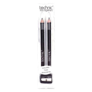 Technic Eyeliner Duo Pencils with Sharpener