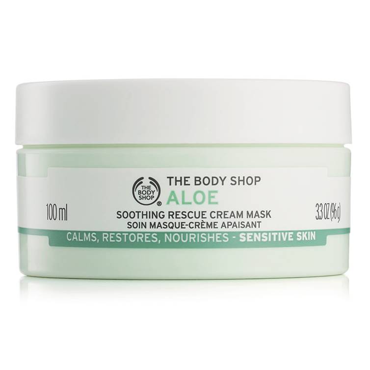 The Body Shop Aloe Soothing Rescue Cream Mask