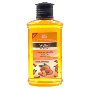 Wellice Almond Strong and Brighten Hair Oil 150ml
