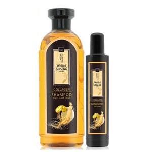 Wellice Ginseng Essence Collagen Shampoo + Conditioner