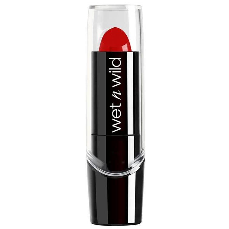 Wet n Wild Silk Finish Lipstick Hot Red