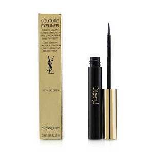 YSL Couture Liquid Eyeliner-Control & Precision Ultra Long Lasting Smudge-proof-11 Metallic Grey