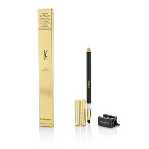 YSL Crayon Lasting High Impact Color Eye Pencil with Blending Tip-8 Blanc Arty