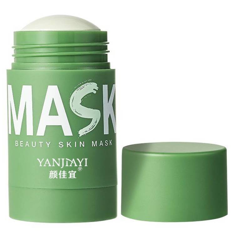 Yanjiayi Green Tea Cleansing Anti Acne Pores Purifying Stick Mask