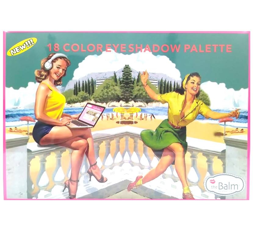 theBalm 18 color eyeshadow palette
